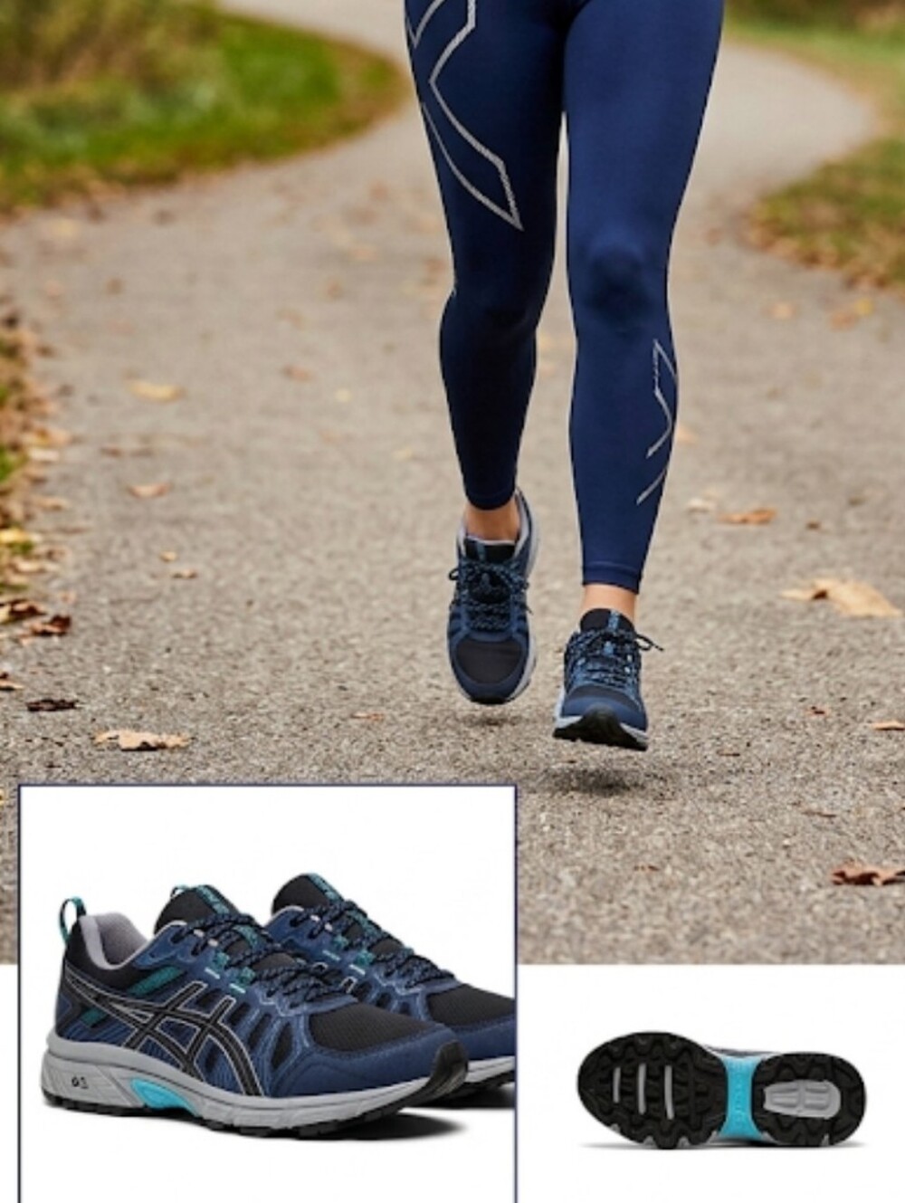 ASICS GEL Women's Venture 7, Athletic Trail Running Hiking Sneakers Size 11